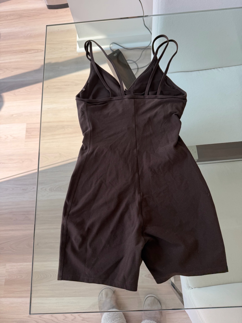 ALOsoft alo Yoga XS Brown onesie XS - Picture 3 of 5
